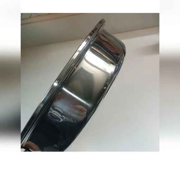 Vintage Vogue Stainless Steel 3 Ply 18-8 Frying Skillet Pan 10 Inch - Picture 5 of 8